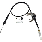 KD-2350U Stainless Steel Kickdown Bracket Kit w/ Black Housing for TH350