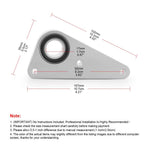 For Derale 14010 Deep Transmission Pan Filter Extender for Dodge 518, 618, & 727