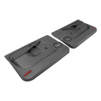 Pair Manual Inner Door Panel For CHEVY SILVERADO GMC SIERRA 1999-06 Dark Pewter