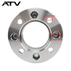 2× 1.5" Wheel Spacer 4x110 74mm M10x1.25 Silver For Suzuki 2002-2007 Eiger 400