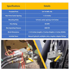 Manual Hydraulic Multiplier, SCV Splitter/Diverter Valver/ Couplers & Ag Fitting