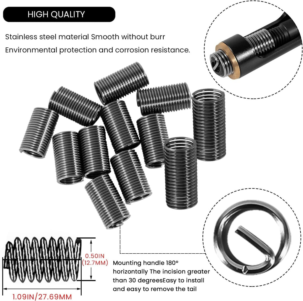 M11x1.5 Head Bolt Thread Repair Kit 35119S for Cadillac Honda Toyota GM 4.0/4.2L
