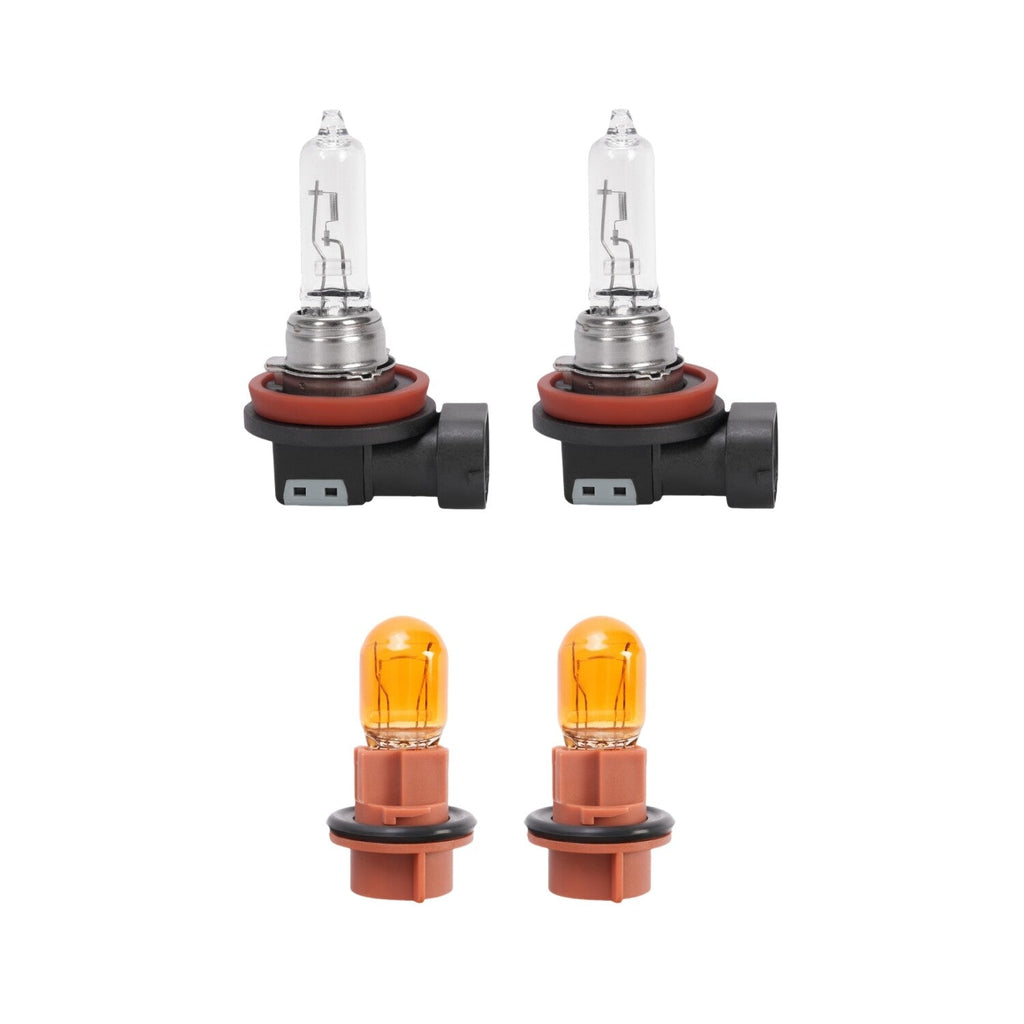 LED DRL Projector Headlights Headlamps For Chrysler 300 2011-2023 2015 W/ Bulbs