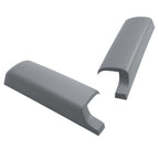 Gray Door Panel Arm Rest Repair Caps Covers ABS PAIR For ASTRO SAFARI 1996-2005