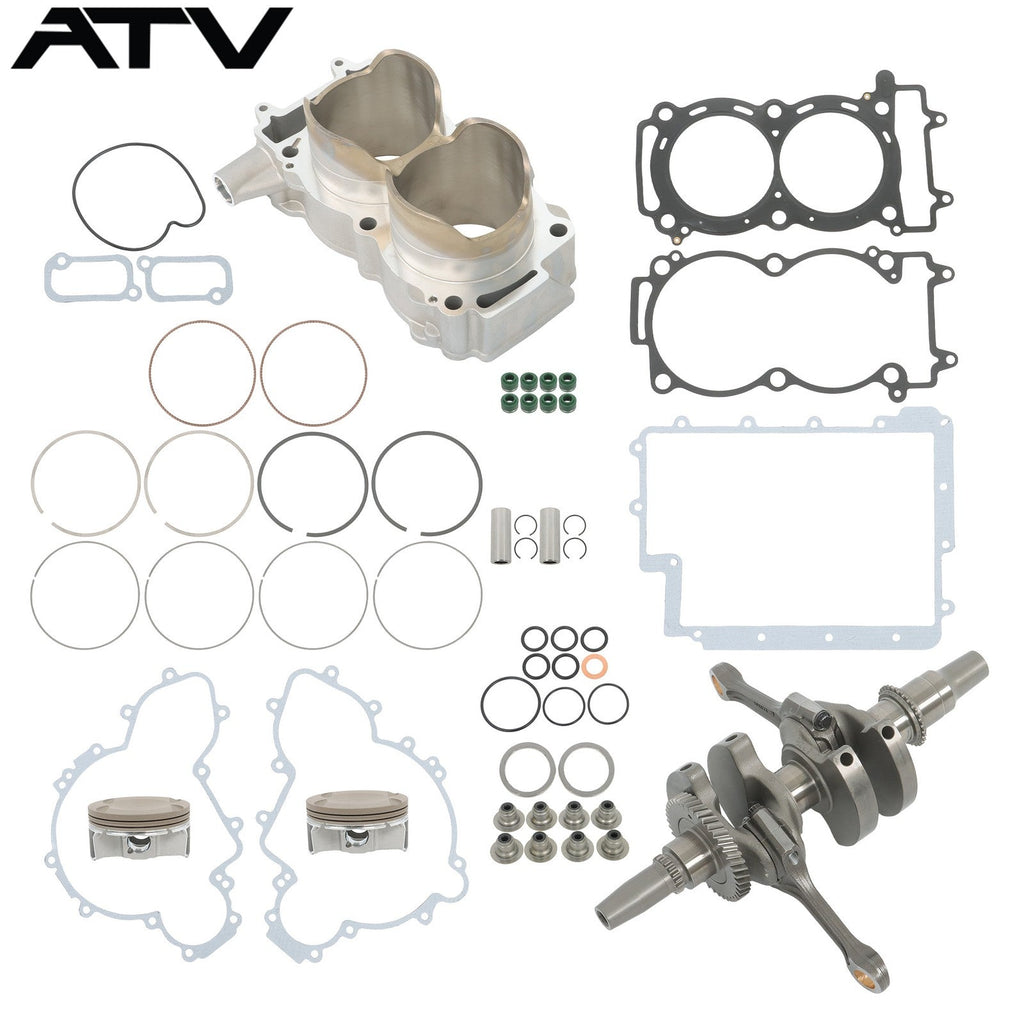 Engine Cylinder Gasket Piston Crankshaft Kit For Polaris 900/RZR/XP 13-14 93mm