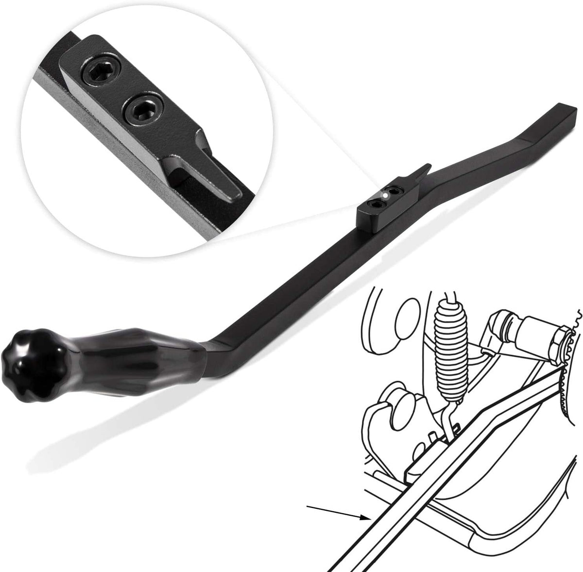 5081 S-Cam Air Brake Spring Tool for Heavy Duty Tractors Trailers Semi-Truck