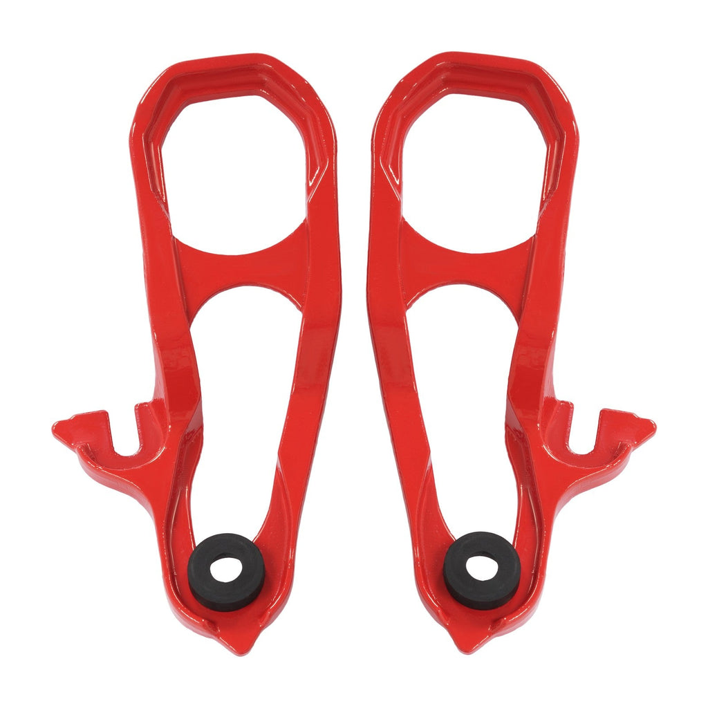 Front Heavy Duty Tow Hook Kits w/ Frame For Ram 1500 DT 2019-2024 Red Steel New
