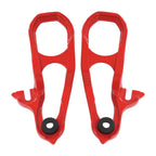 Front Heavy Duty Tow Hook Kits w/ Frame For Ram 1500 DT 2019-2024 Red Steel New