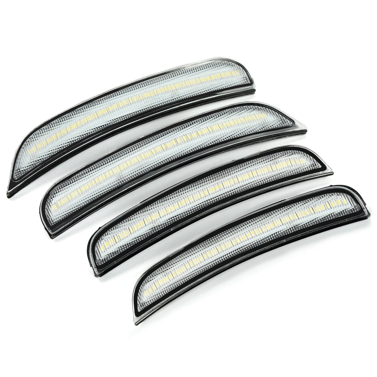 LED Fender Side Marker Light Lamps For Dodge Charger 2015-2022 Clear #68214405AA