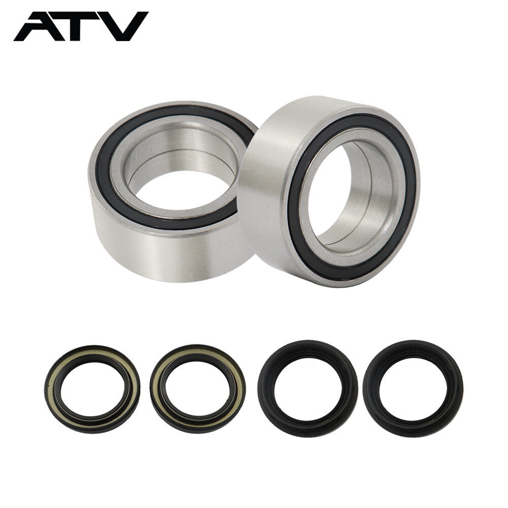 Both Front Wheel Bearing Seal Kits For Honda Rancher 350 4x4 & Rancher 400 4x4