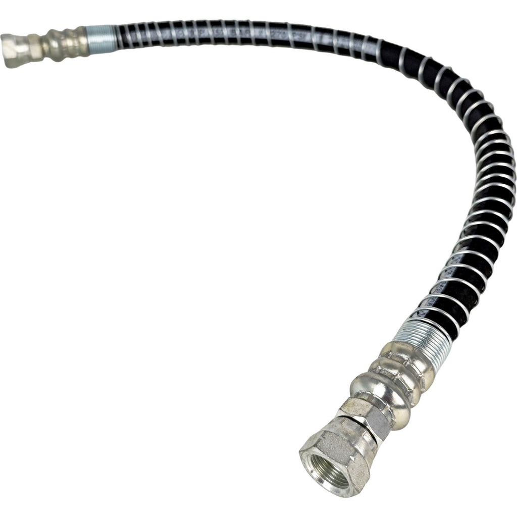 24" LPG Hose Crimped Liquid Propane Assembly with Spiral Guard 24 " Length 3/8"