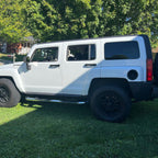 4PCS Gloss Black Exterior Door Handles Fit Hummer H3 2006-2010 For 25832250
