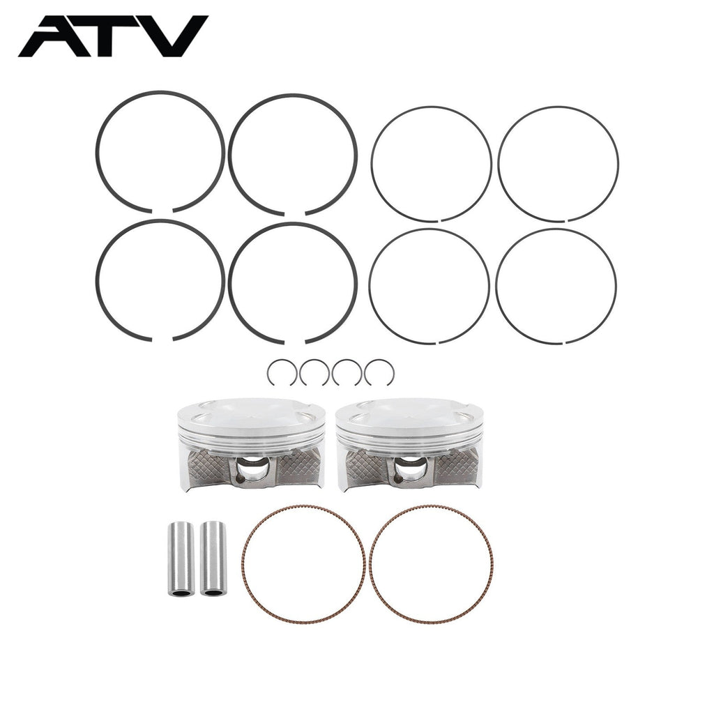 For Polaris RZR XP 900 11-2013 / RZR 4 XP 900 2012 Cylinder Piston Kit w/ Rings