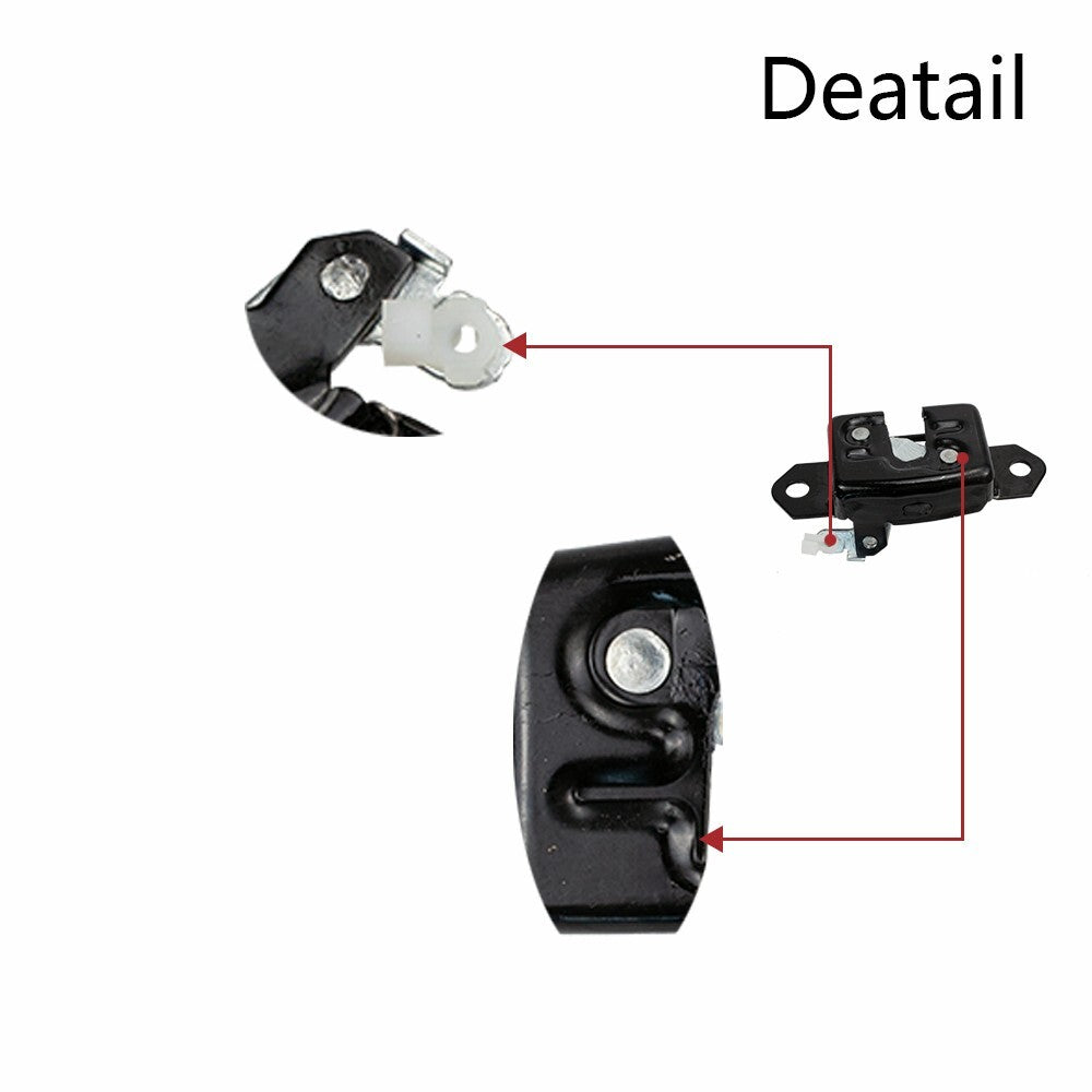 Left or Right Trunk lock tailgate latch for nissan Navara D40 pickup titan 2 Pcs