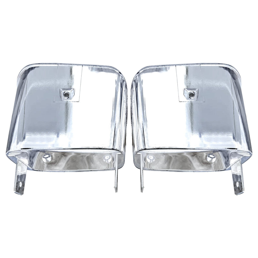 Pair For Chevrolet Camaro Z28 Z-28 1978 1979 1980 1981 Park Light Bezels Chrome