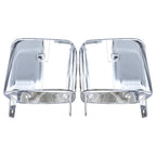 Pair For Chevrolet Camaro Z28 Z-28 1978 1979 1980 1981 Park Light Bezels Chrome