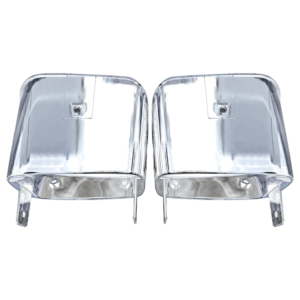 Pair For Chevrolet Camaro Z28 Z-28 1978 1979 1980 1981 Park Light Bezels Chrome