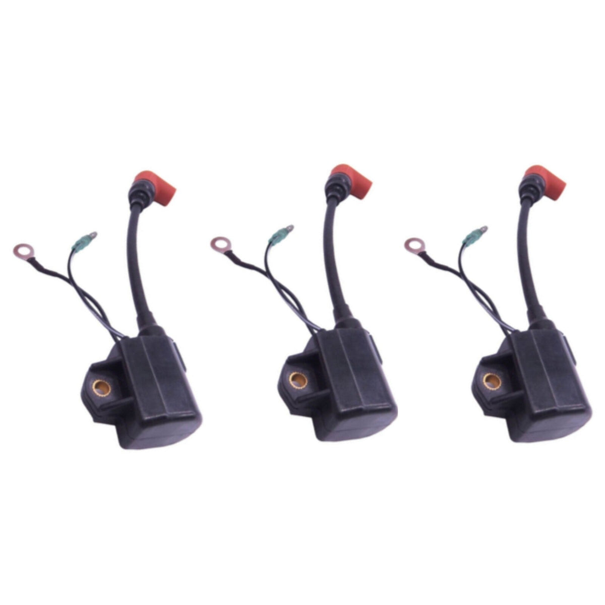 3 pcs/1 set Ignition Coil ASSY 697-85570 For 2T 75HP Yamaha Outboard 6H2-85570-0