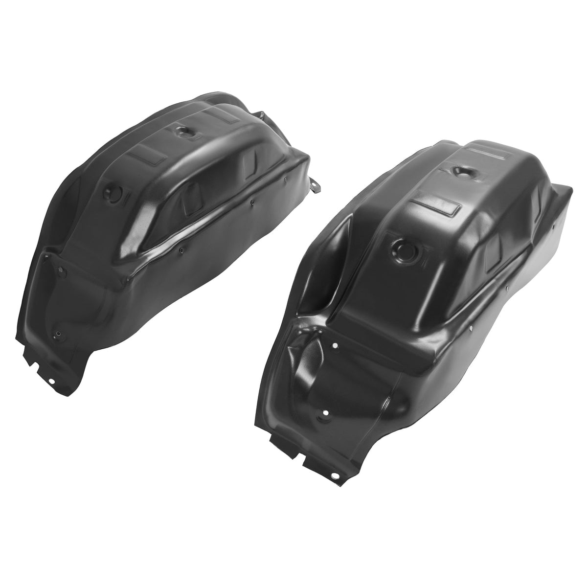 Rear Wheel Well Cover Guards For Chevrolet Silverado 2500 HD/3500 HD 20-26 Black
