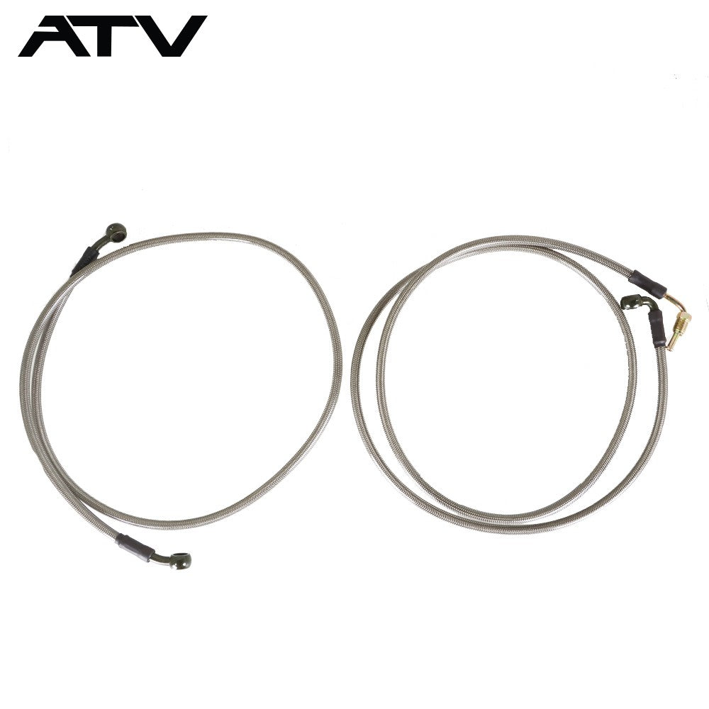 Extended Front & Rear Brake Lines Fit for Polaris RZR 800 S 4, RZR XP 900, 570