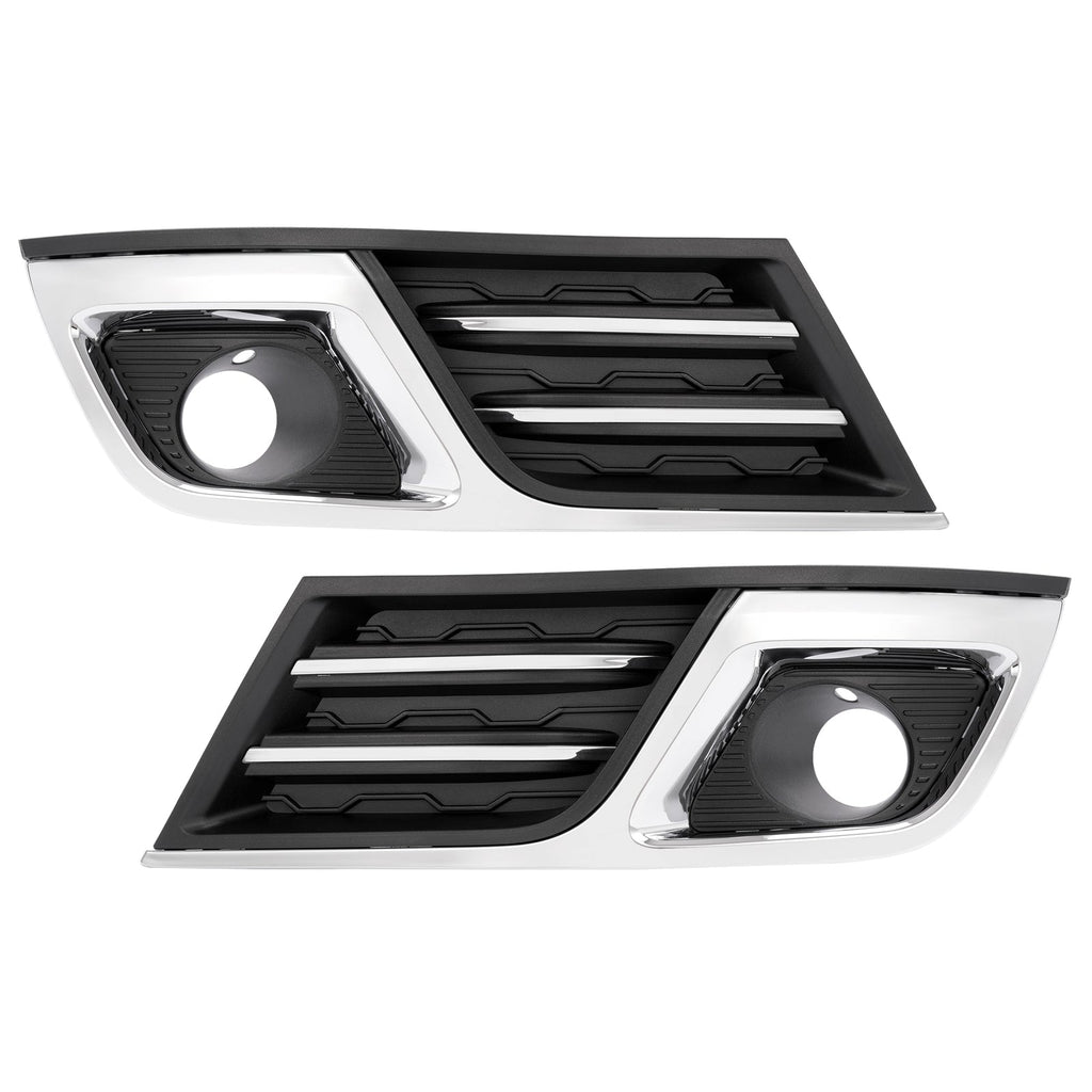 Pair Fog Light Bezel Trim Covers For Chevrolet Traverse 2013-2017 #GM1039150