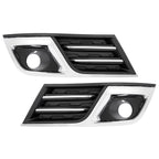 Pair Fog Light Bezel Trim Covers For Chevrolet Traverse 2013-2017 #GM1039150
