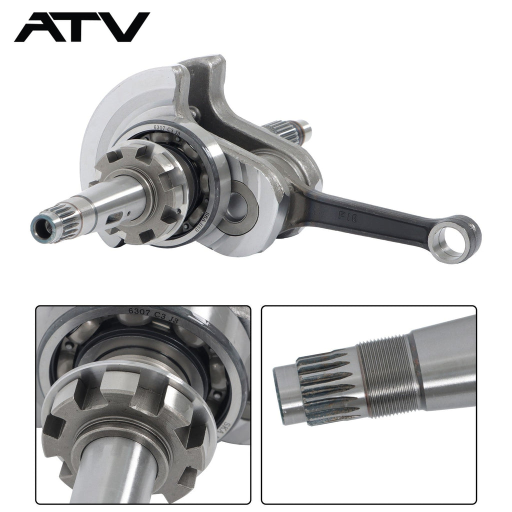 Crankshaft w/Connecting Rod For HISUN 550 4X4 taper ratio 1:7 P015000132000100