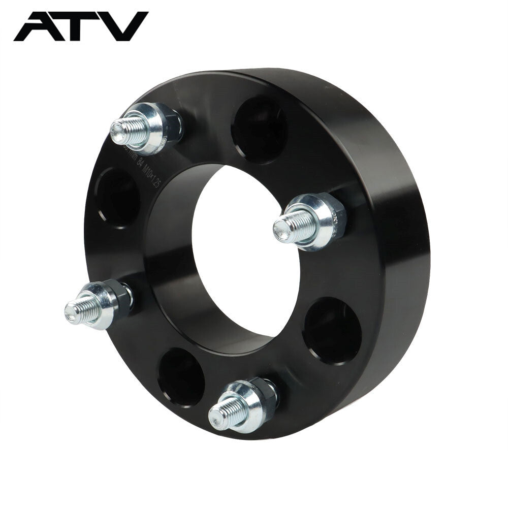 4pcs 1.5" 4×110 ATV Wheel Spacers 10×1.25 For Honda Yamaha For Kawasaki 4/110
