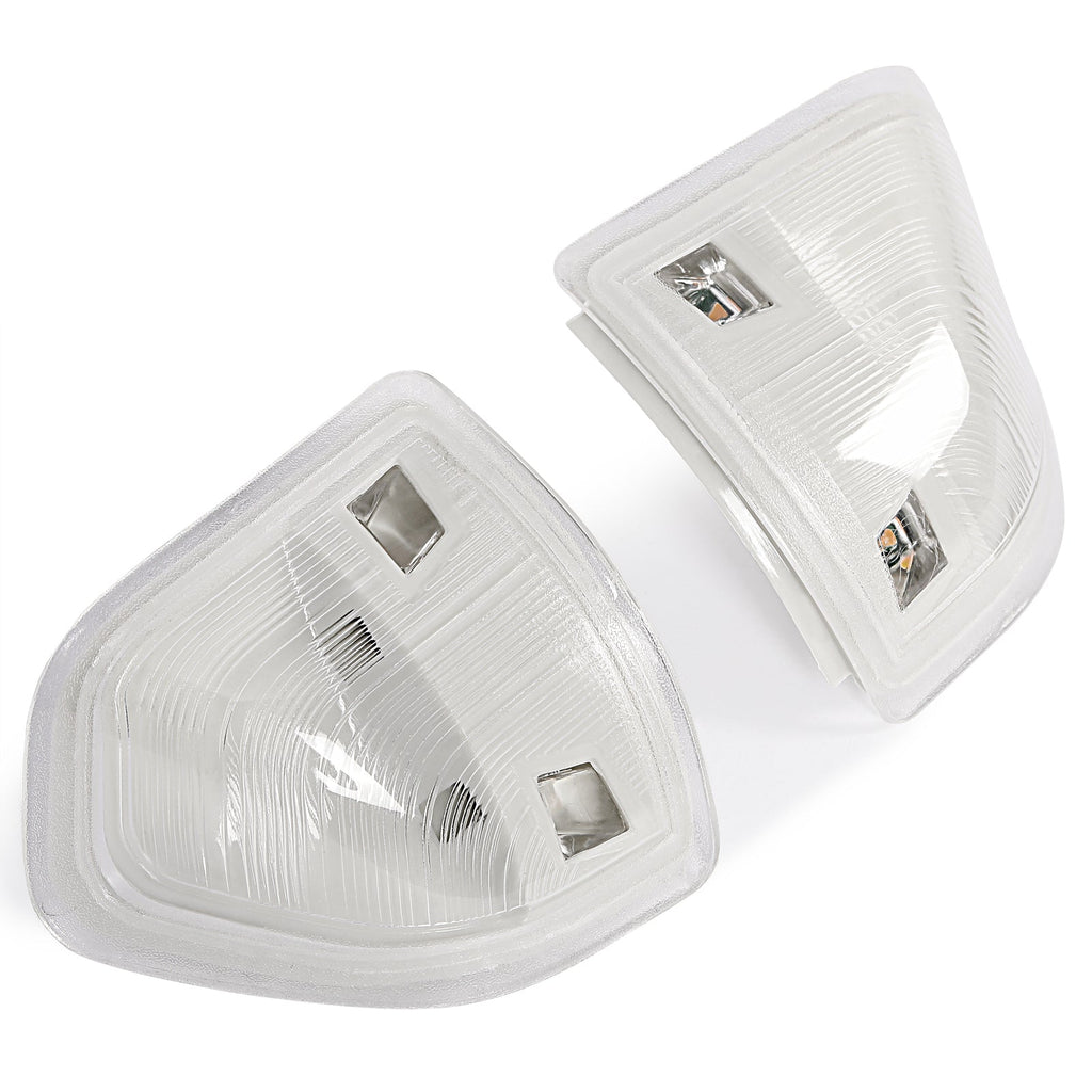 Clear LED Side Tow Mirror Turn Signal Lights For Dodge Ram 1500 2500 3500 10-22