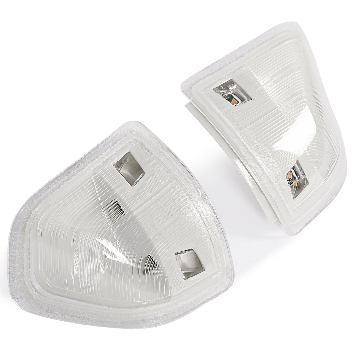 Clear LED Side Tow Mirror Turn Signal Lights For Dodge Ram 1500 2500 3500 10-22