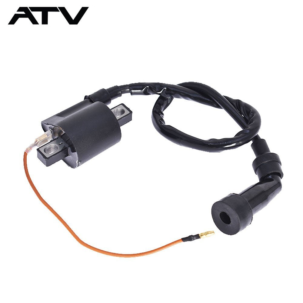Generic Black Ignition Coil Fit For Yamaha MOTO-4 MOTO 4 YFM225 1986 1987 1988