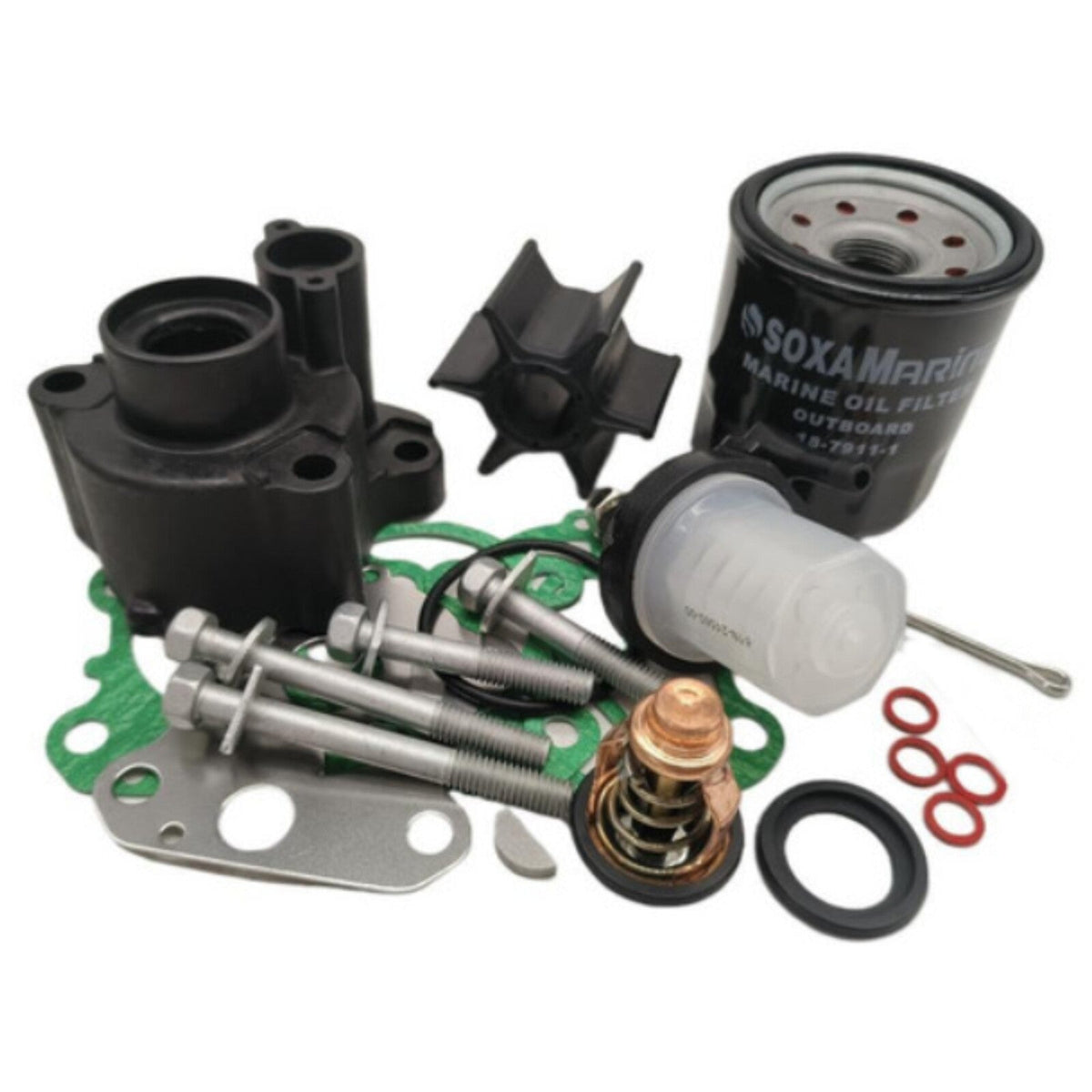 Maintenance Service Kit For Yamaha 4-Str 80HP 9I0HP F80A F100A Outboard w/Filter