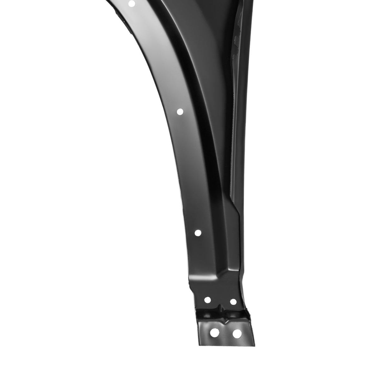 Black Steel Fender For Chevrolet Traverse 2018-2024 2021 Front Passenger Side