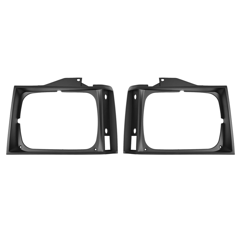 ABS Headlight Bezel Door Set For Chevrolet S10/GMC S15/S15 Jimmy 1982-1990 Pair