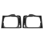 ABS Headlight Bezel Door Set For Chevrolet S10/GMC S15/S15 Jimmy 1982-1990 Pair
