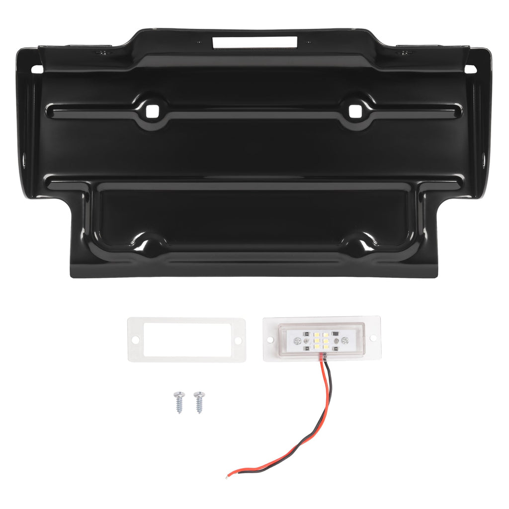 For CHEVY BLAZER/GMC SUBURBAN 1967-1995 Painted Rear License Plate Frame W/ Lamp