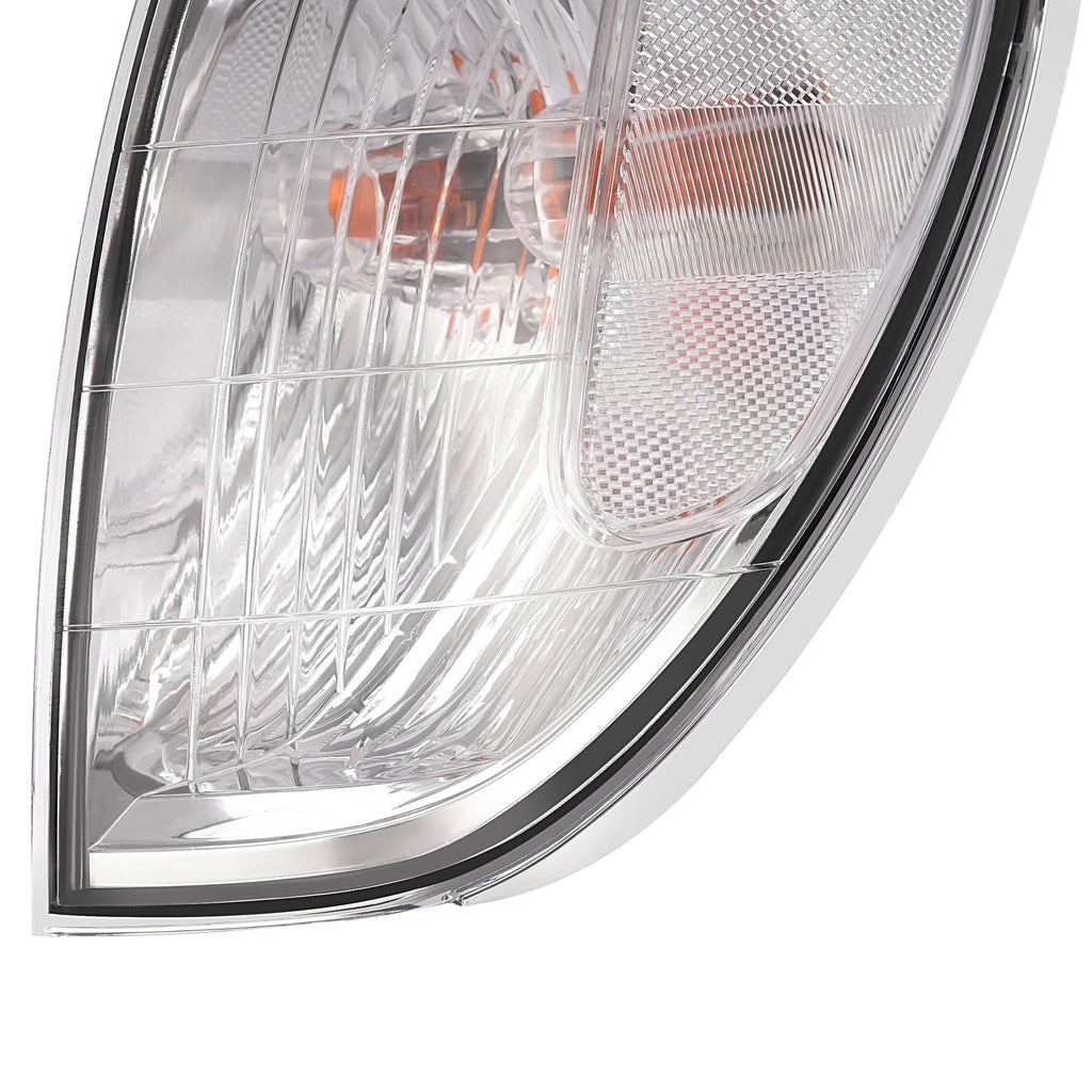 Pair For Toyota Land Cruiser 1998-2004 Front Corner Lights Lamps Clear W/bulbs