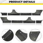 Upgrated Body Armor Cladding Guard Set For Jeep Wrangler JK JKU 4 Door 2007-2018