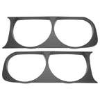 For 2008-2014 Dodge Challenger Headlight Bezel Set of 2 Left and Right Side