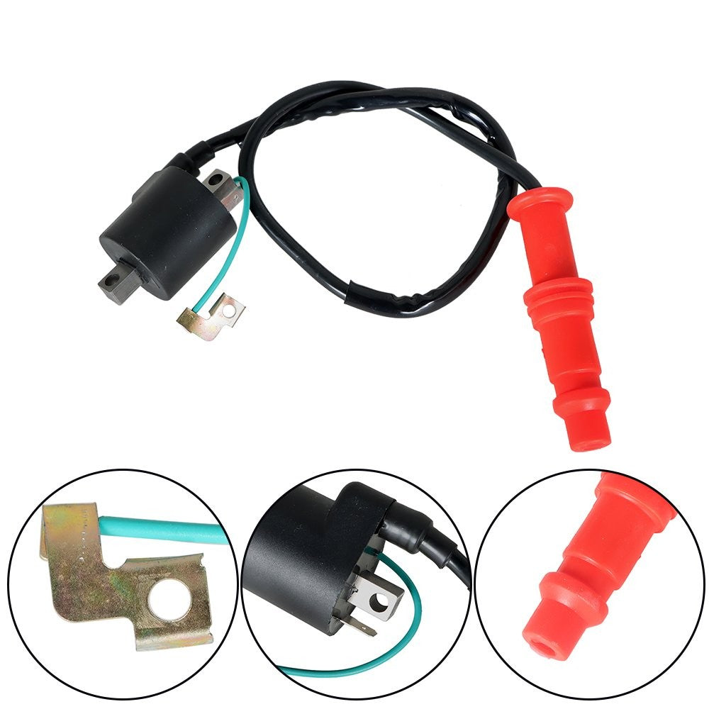 For Polaris Sportsman 500 4x4 HO Ignition Coil CDI Relay Regulator Spark Plug