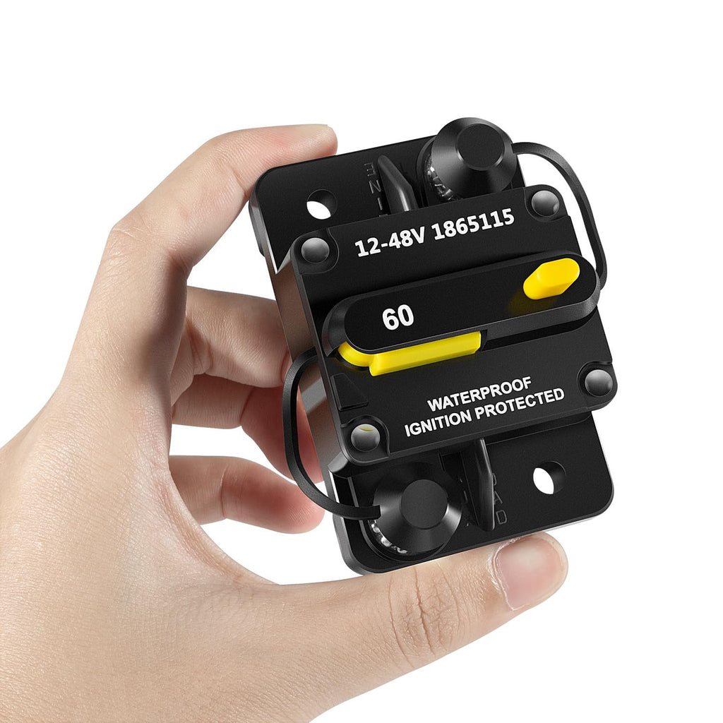 MKR-27 1865115 Circuit Breaker Waterproof 60AMP For Minn Kota Trolling Motor