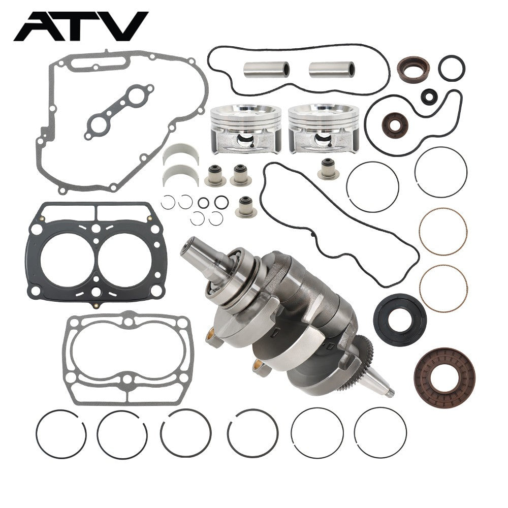 Crankshaft Piston Gasket For Polaris Ranger Sportsman RZR 800 Engine Rebuild Kit