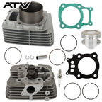 TRX350 Cylinder Head Piston Top End Gasket Kit For Honda Rancher 2000-2006