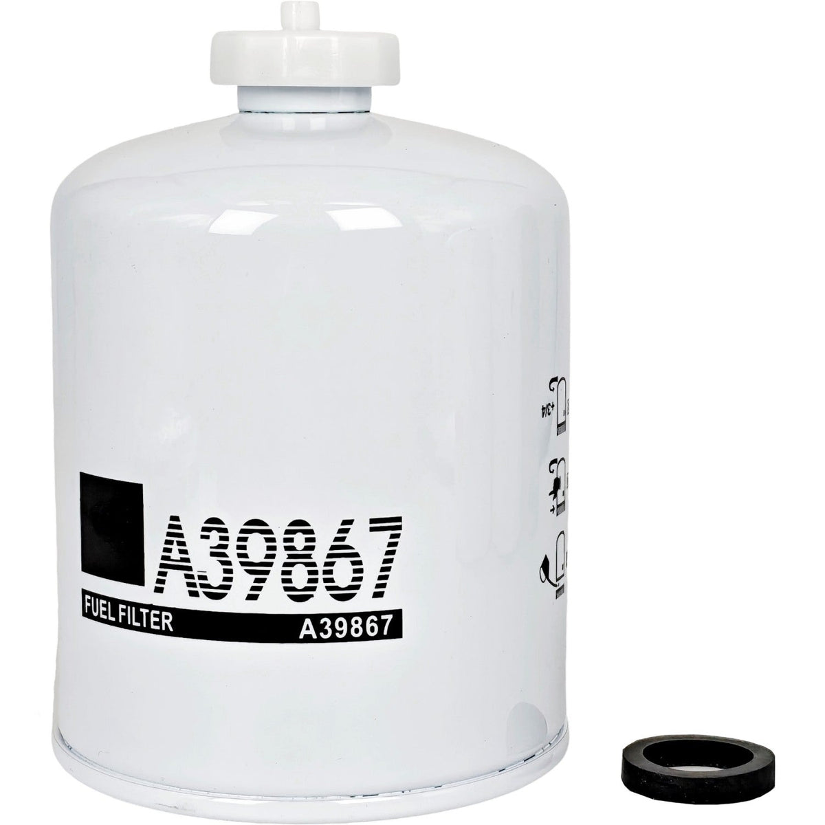 Maintenance Filter Kit for Case 580C w/ G207D Hyd Power Steering Spin On Fuel