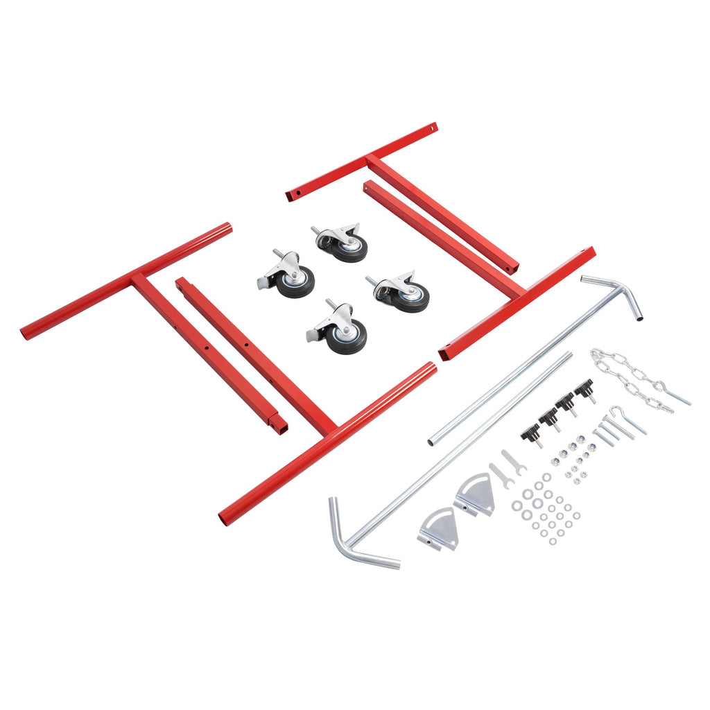 300LBS Adjustable Bumper Storage Stand Paint Repair Tools For Auto Body Fender