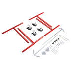 300LBS Adjustable Bumper Storage Stand Paint Repair Tools For Auto Body Fender