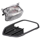Left Driver Side Bumper Fog Light For Ford Escape 2017 2018 2019 w/Black Cover