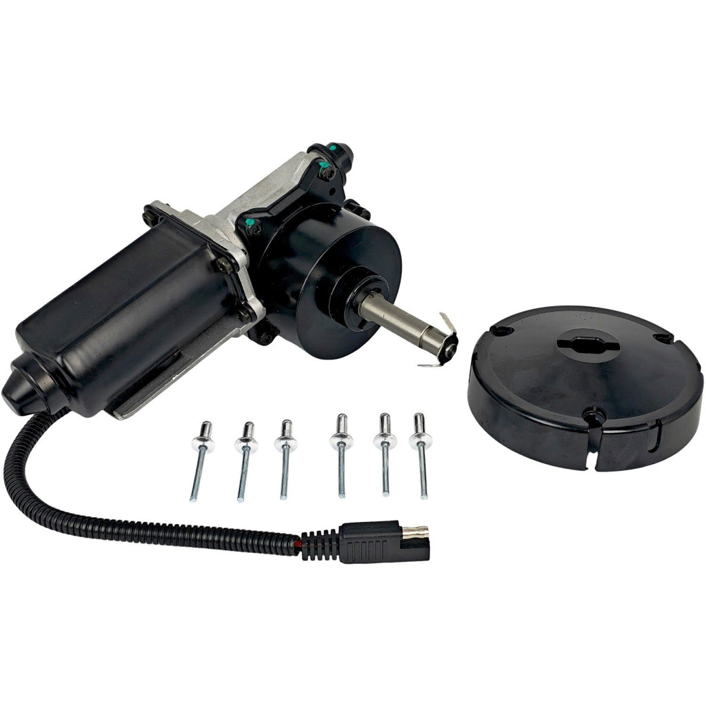Black 3317084.000U Motor Drive for Dometic 9200 Series RV Awning 3316605.001