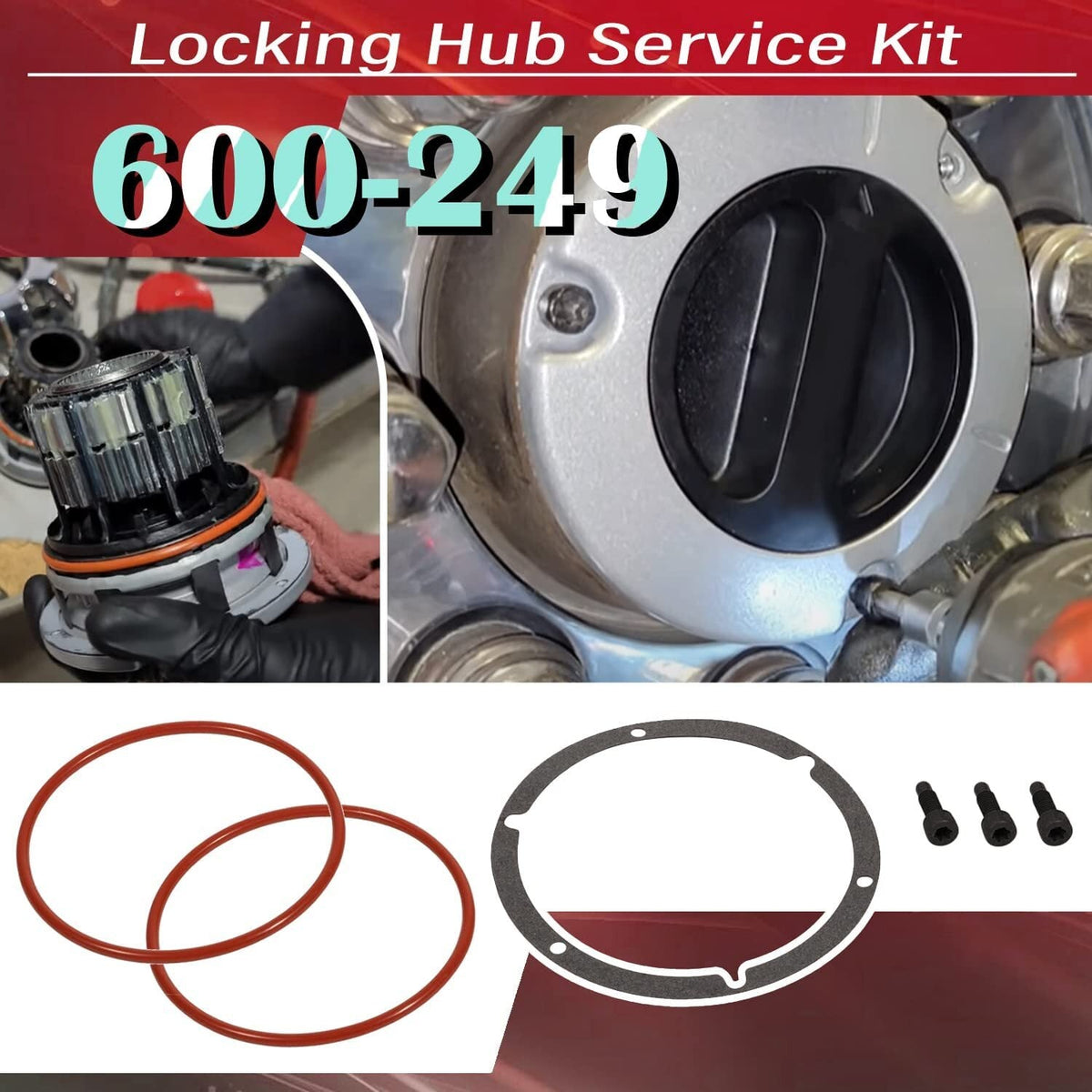600-249 Locking Hub Service Kit for 2005-2018 Ford F250 F350 F450 F550