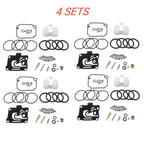 4Set Carburetor Carb Rebuild Repair Kit for Yamaha F50-T50 hp 4 Stroke 2001-2004